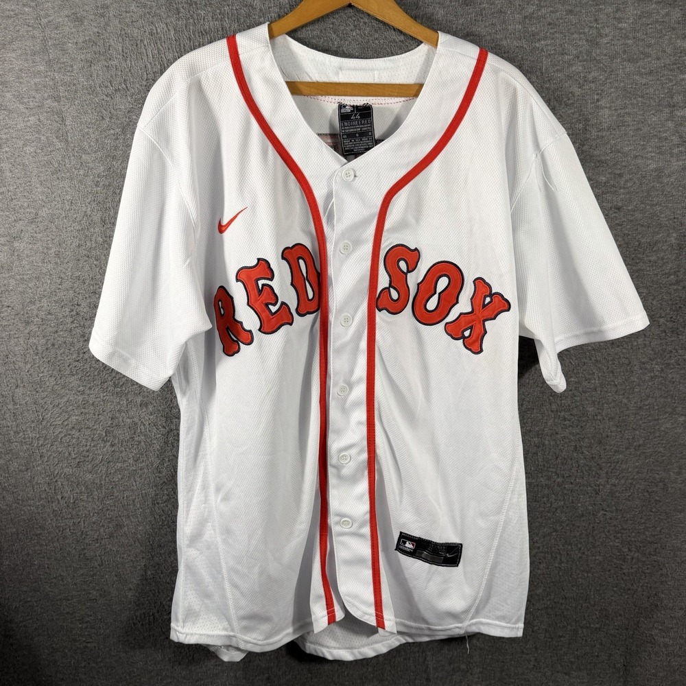 Nike MLB Boston Red Sox Rafael Devers Jersey #11 Size 44 Baseball White